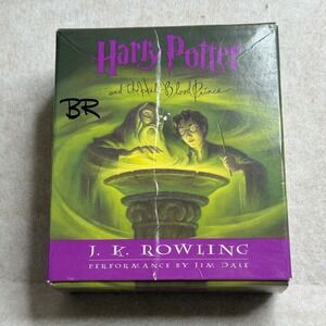 Harry Potter and The Half‎ Blood Prince Unabridged Audiobooks Jim Dale 17 CDs
